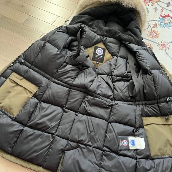Like New Canada Goose Victoria Parka – Military Green, Women's Size S - Picture 5 of 15